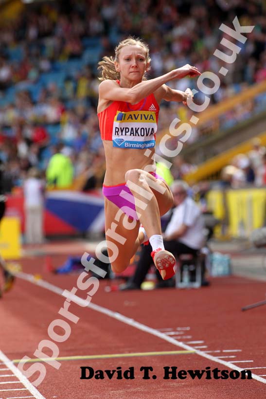 Olga Rypakova, triple jump, 2012 Samsung Diamond League, Birmingham.